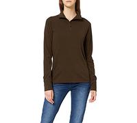 Fjällräven Skare Half Zip W Sweat-Shirt Femme, Dark Olive, FR : XS (Taille Fabricant : XS)