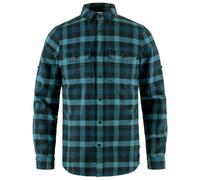 Fjall Raven - Chemise en coton organique - Skog Shirt M Indigo Blue Dark Navy pour Homme en Coton - Taille XXL - Bleu Bleu XXL