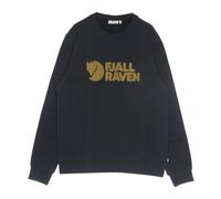 Fjällräven Sweat en coton organique Logo Sweater Dark Navy Taille S
