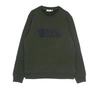 Fjällräven - SweaT-shirt à col rond avec logo Deep Forest - Homme - Sweatshirts et sweats à capuche - Vert - Taille: XL