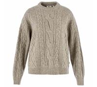 Fjällräven - Women's Övik Cable Knit - Pull en laine - S - fog