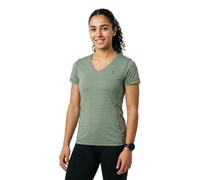 Fjällräven T-shirt Abisko Cool à manches courtes Vert Taille S Femme