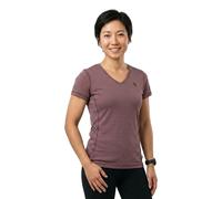 Fjällräven Abisko Cool Short Sleeve T-shirt Violet XS Femme