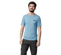 Fjällräven T-shirt à Manches Courtes Abisko Wool Logo