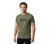 Fjällräven T-shirt Logo à manches courtes Vert M Homme