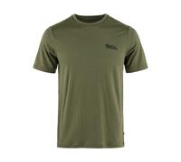 Fjällräven Abisko Wool Logo Short Sleeve T-shirt Vert XL Homme