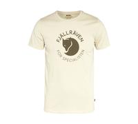 Fjällräven Fox Short Sleeve T-shirt Beige S Homme