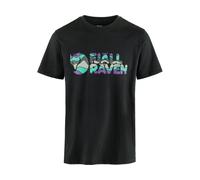 Fjällräven T-shirt Multicolor Logo noir