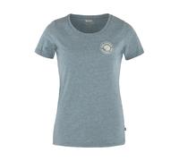 Fjällräven T-shirt pour dames Logo 1960 bleue