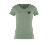 Fjällräven T-shirt pour dames Logo 1960 vert