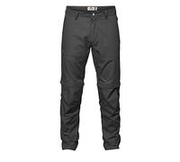 Fjällräven Traveller Zip Off Pantalon pour Homme,gris foncé , 46