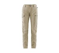 Fjällräven Travellers MT Trousers W Pantalon de Sport Femme Light Beige FR : 4XL (Taille Fabricant : 48)