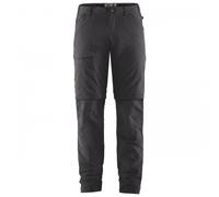 Fjällräven - Travellers MT Zip-Off Trousers - Pantalon de trekking - 56 - dark grey