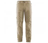 Fjällräven - Travellers MT Zip-Off Trousers - Pantalon de trekking - 56 - light beige