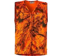 Fjällräven Värmland Vest Veste de sport Homme Orange Camo FR : S (Taille Fabricant : S)