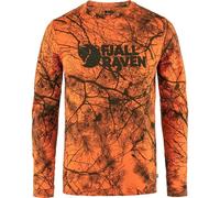 Fjällräven Värmland Wool LS Longsleeve Homme Green Camo S