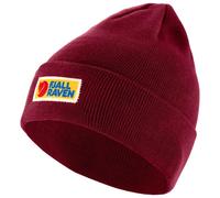 Fjällräven - Vardag Classic Beanie - Bonnet - One Size - bordeaux red