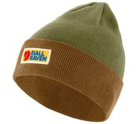 Fjällräven - Vardag Classic Beanie - Bonnet - One Size - buckwheat brown / laurel green