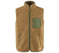 Fjällräven Vardag Pile Fleece Vest M Gilet, Buckwheat Brown-Laurel Green, L Homme