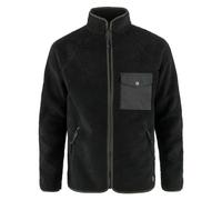 Fjällräven Vardag Pile Fleece Veste Polaire, Black-Dark Grey, XX-Large Homme