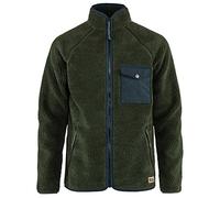 Fjällräven Vardag Pile Fleece Veste Polaire, Deep Forest, M Homme