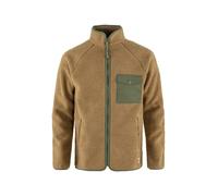 Fjällräven - Vardag Pile Fleece - Polaire homme Buckwheat Brown / Laurel Green - S
