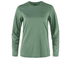 Fjällräven - Women's Abisko Day Hike L/S - T-shirt technique - XS - patina green