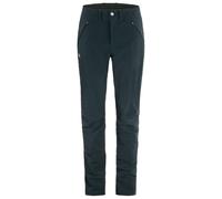 Fjällräven - Women's Abisko Trail Stretch Trousers - Pantalon de trekking - 48 - Short - dark navy