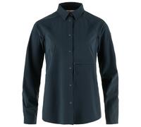 Fjällräven Abisko Trekking Long Sleeve Shirt Bleu XS Femme