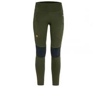 Fjällräven - Women's Abisko Trekking Tights HD - Legging - XS - deep forest