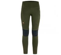 Fjällräven - Women's Abisko Trekking Tights HD - Legging - XXL - deep forest
