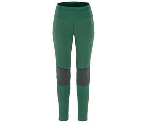 Fjällräven - Women's Abisko Värm Trekking Tights - Legging - S - deep patina / iron grey