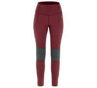 Fjällräven Abisko Värm Trekking Leggings Rouge XL Femme