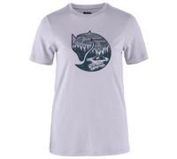 Fjällräven - Women's Abisko Wool Fox S/S - Haut en mérinos - XS - lavender mist / dark navy