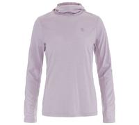 Fjällräven - Abisko Wool Hoodie - T-shirt en laine mérinos femme Lavender Mist - L