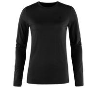 Fjällräven - Women's Abisko Wool L/S - Haut manches longues en mérinos - XS - black