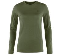 Fjällräven - Women's Abisko Wool L/S - Haut manches longues en mérinos - XS - laurel green