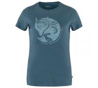 Fjällräven - Women's Arctic Fox Print - T-shirt - XL - indigo blue