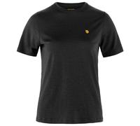 Fjällräven Bergtagen Merino 190 Short Sleeve Base Layer Noir L Femme