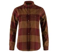 Fjällräven - Women's Canada Shirt L/S - Chemise - L - autumn leaf / bordeaux red