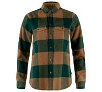 Fjällräven - Women's Canada Shirt L/S - Chemise - L - deep patina / buckwheat brown