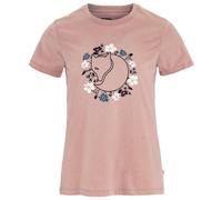 Fjällräven - Women's Fjällblomster Fox T-Shirt - T-shirt - M - chalk rose