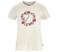 Fjällräven - Women's Fjällblomster Fox T-Shirt - T-shirt - XL - chalk white