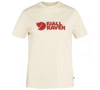 Fjällräven Logo Short Sleeve T-shirt Beige XS Femme