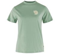 Fjällräven - Women's Fox Boxy Logo Tee - T-shirt - XL - misty green