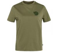 Fjallraven 87153-620 Fox Boxy Logo Tee W T-Shirt Femme Green Taille XS