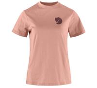 Fjällräven - Women's Fox Boxy Logo Tee - T-shirt - XXS - dusty rose
