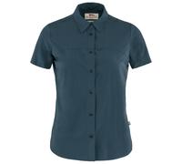 FJALLRAVEN High Coast Lite Shirt Ss W - Femme - Bleu - taille S- modèle 2025