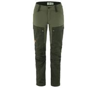 Fjällräven - Women's Keb Trousers - Pantalon de trekking - 48 - Short - deep forest / laurel green