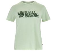 Fjällräven - Women's Lush Logo T-Shirt - T-shirt - L - soft jade